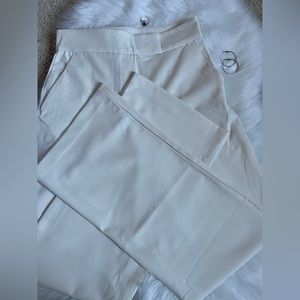 H&M NWT white dress pants size 6